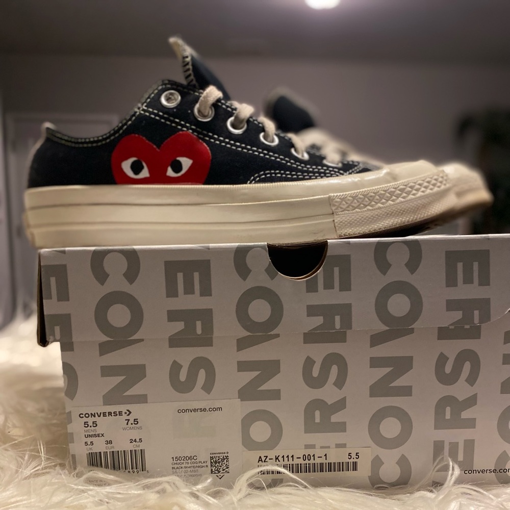 Comme Des Garçon Play Converse